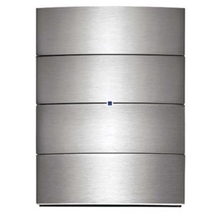 کلید هوشمند لمسی برکر (مدل Push button / 4gang Stainless steel)