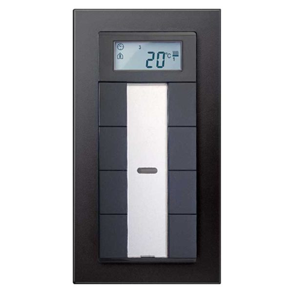 کلید هوشمند اشنایدر (مدل Push button System M / 4 gang Thermostatic)