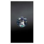 Touch -Mirror -Glass-Swarovski -Crystal Baکلید هوشمند لمسی برکر (مدل Touch / Mirror Glass Swarovski Crystal Ball 1 pole)ll-1pole