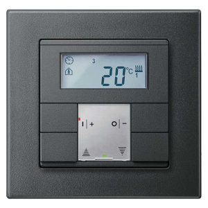 کلید هوشمند اشنایدر (مدل Push button System M / 2 gang Thermostatic)